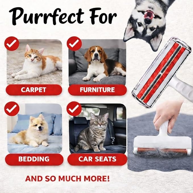 Dog and Cat Hair Remover Roller for Clothes and Furniture